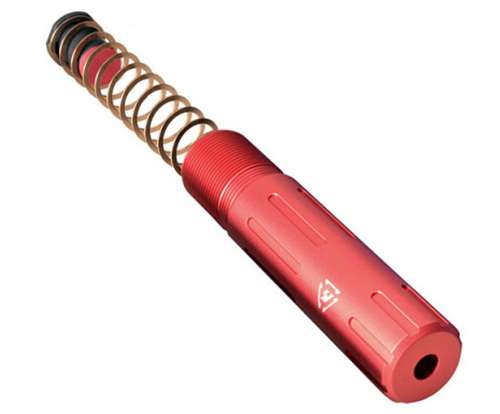 Strike AR Short Pistol Receiver Extension Buffer Tube in Red