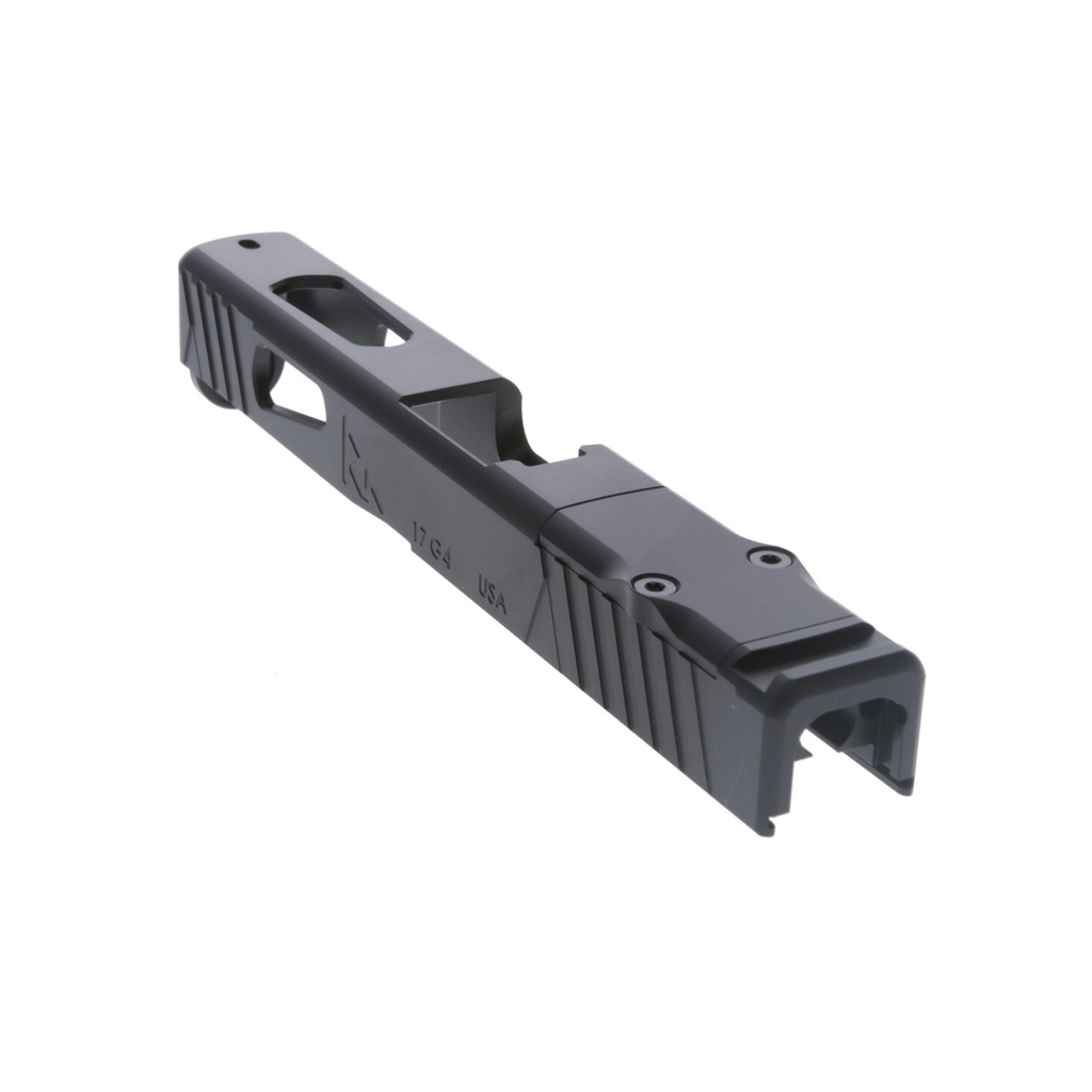 Rival Arms Glock 17 Gen 4 Precision Slide RMR Cut Stainless, Black