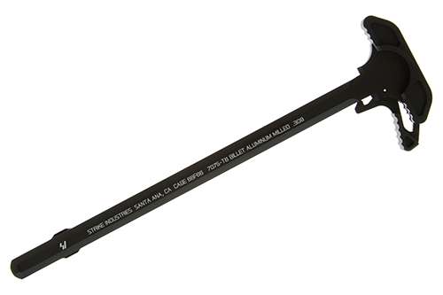 Strike Charging Handle with Extended Latch for .308 AR-10 in Black