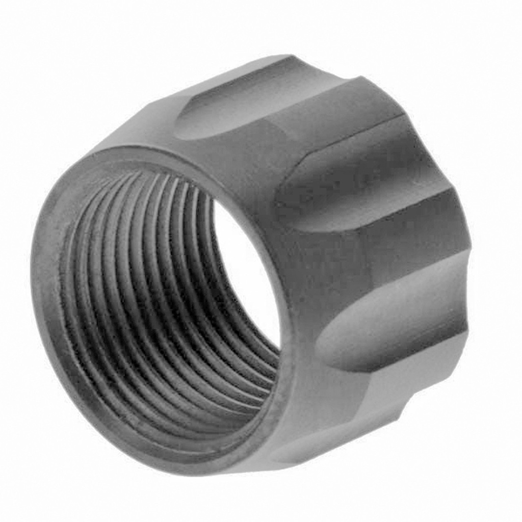 Rival Arms Thread Protector 9mm 1/2x28 Stainless PVD Stainless