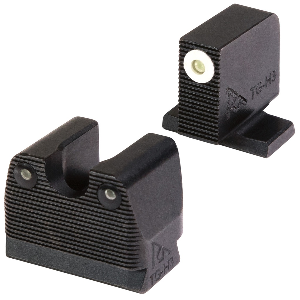 Rival Arms Sig Sauer P-Series Tritium Sights White #6 Front #8 Rear