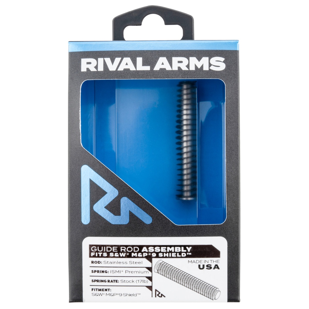 Rival Arms S&W M&P 9mm Shield Guide Rod Assembly Stainless Steel