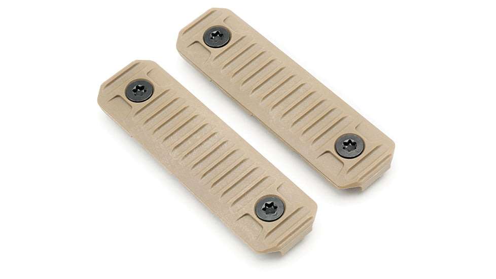 Strike AR Cable Management Rail Covers - Long in FDE (2pc/set)