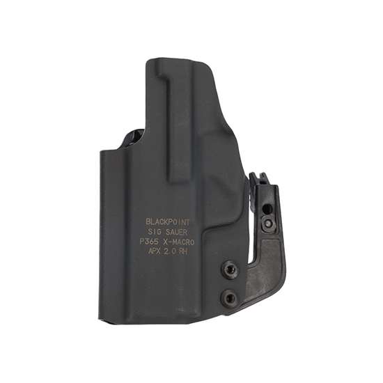 Sig Sauer P365 X-Macro APX 2.0 Right Hand Blackpoint Tactical Holster, Black