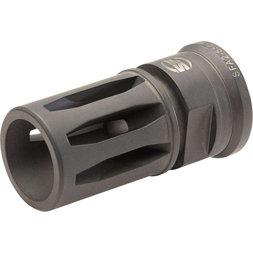 SureFire SFA2 5.56mm 1/2"-28 tpi 1.90" OAL Black DLC Stainless Steel