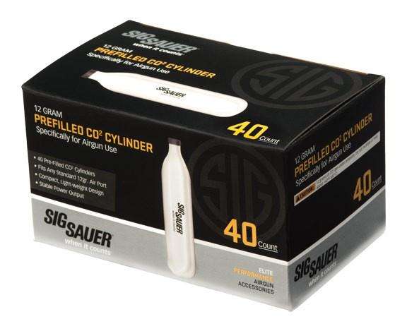 Sig Sauer Prefilled CO2 Cylinder 40 Pack