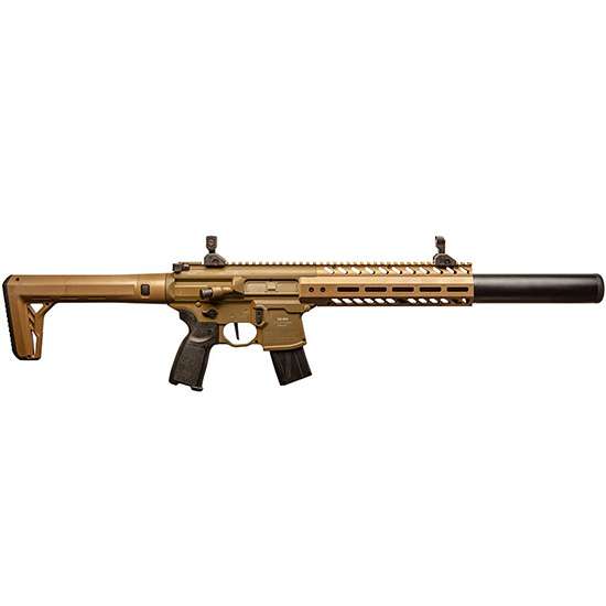 Sig Sauer MCX Air Rifle GEN II MLOK 177CAL 90 Grain Pellet CO2 30 Round, FDE