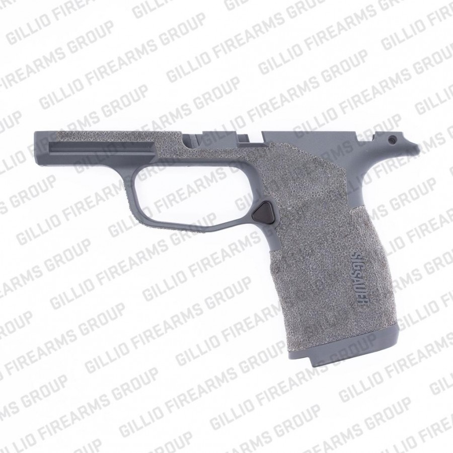 Agency Arms P365X/XL Manual Pre Stippled Grip Module, Gray