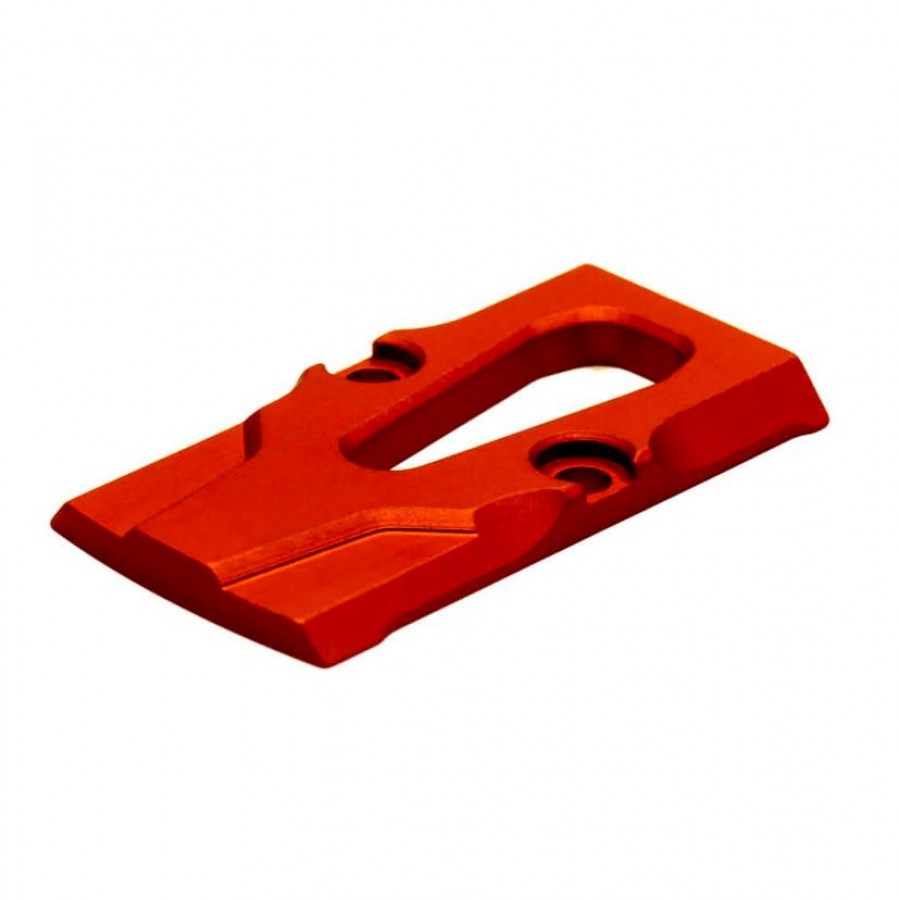 Killer Innovations Velocity Glock RMR Cover Plate V1/V2 Slide, Orange