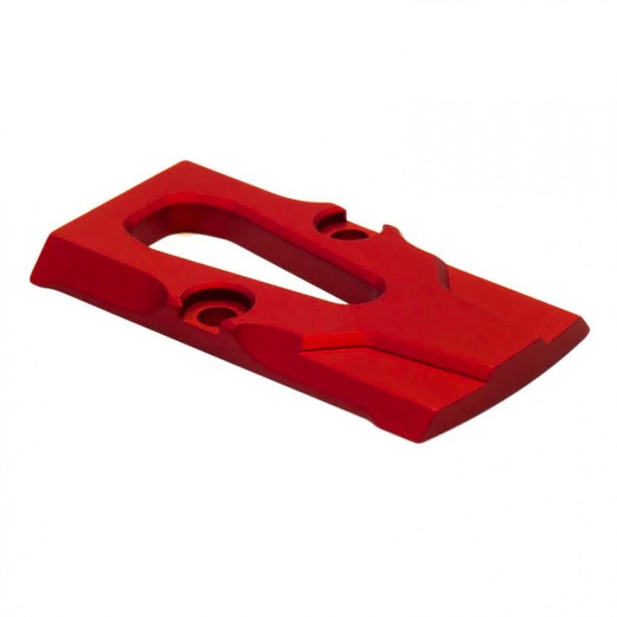 Killer Innovations Velocity Glock RMR Cover Plate V1/V2 Slide, Red