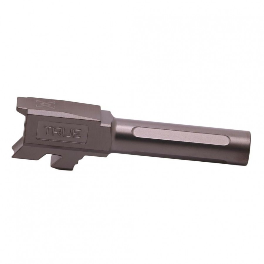 True Precision Glock 43 9MM 3.4" Non-Threaded Barrel, Stealth Gray