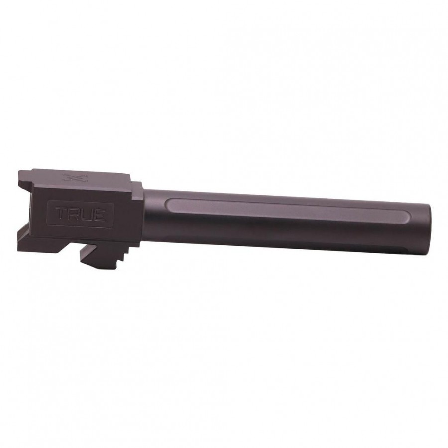 True Precision Glock 17 9MM 4.49" Non-Threaded Barrel, Black DLC