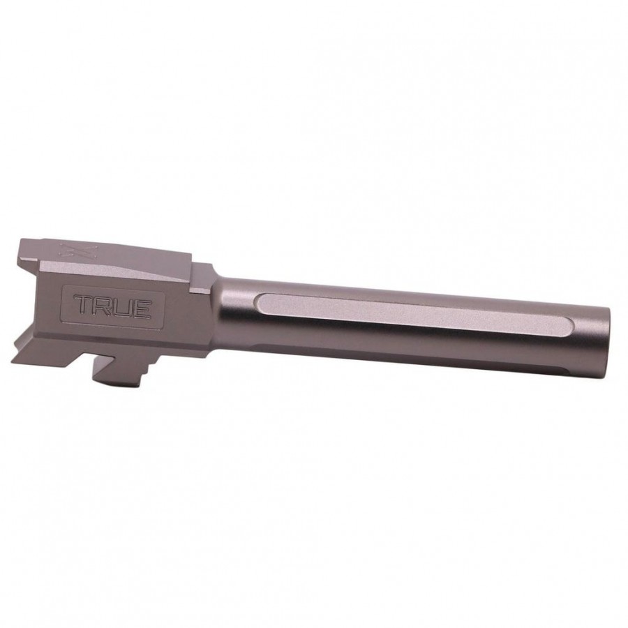 True Precision Glock 48 9MM 3.4" Non-Threaded Barrel, Stealth Gray