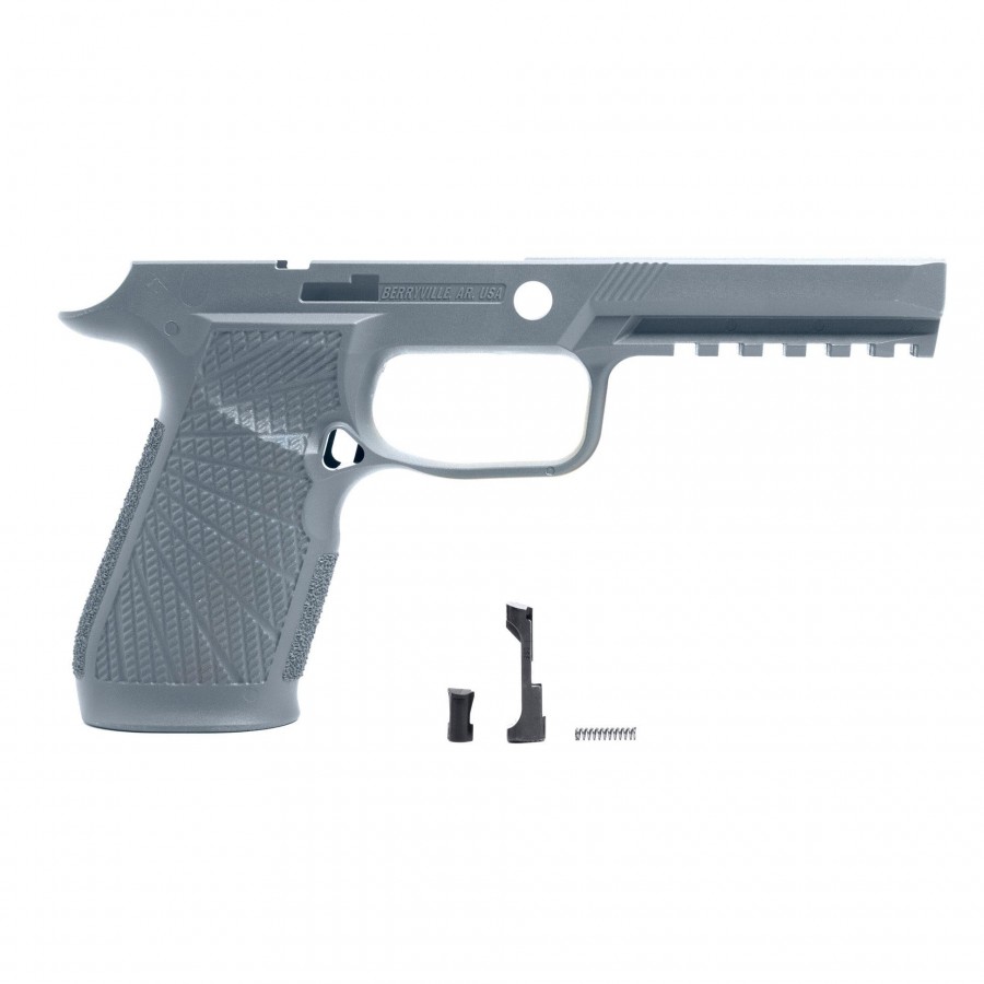 Wilson Combat Full Size Grip Module for Sig Sauer P320 - No Manual Safety - Gray