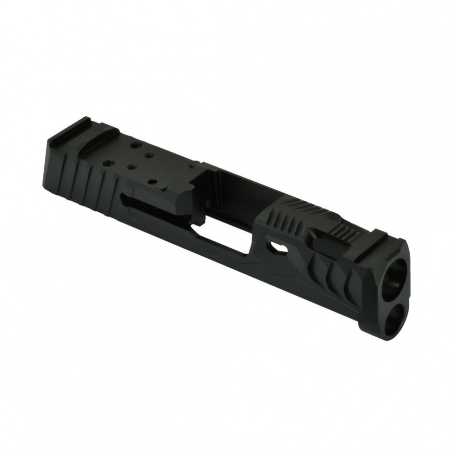 Norsso Sig P365 3.1" 9MM Reptile C Slide, Black DLC