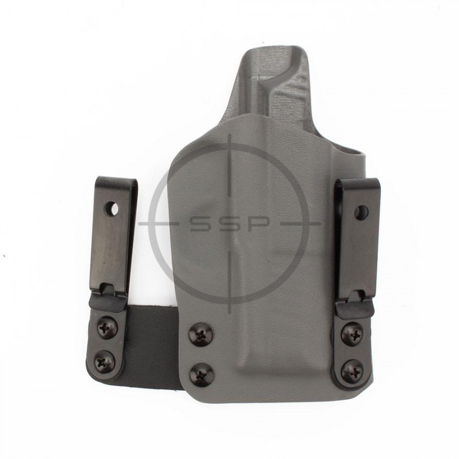 BlackPoint Tactical RH FO3 Holster, Sig P365/P365X, Grey, 1.75" Metal IWB