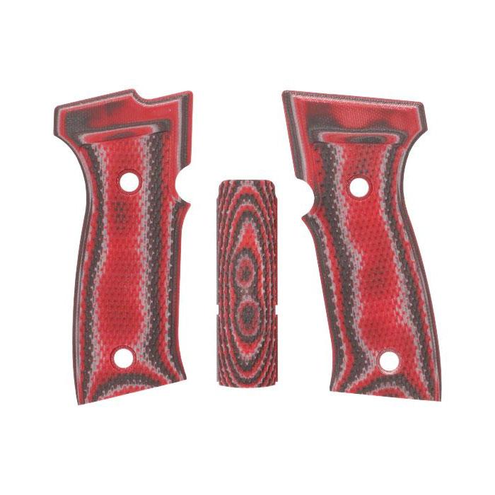 Sig Sauer P320 AXG G10 Grip Set, Red Lava