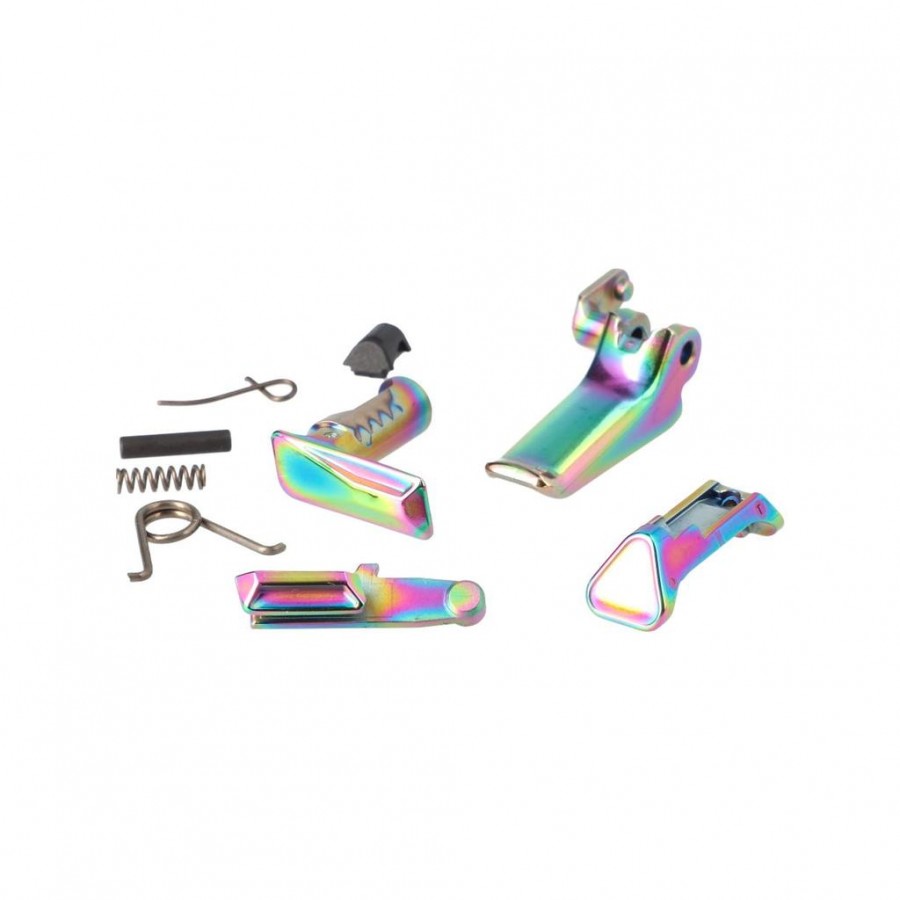 Sig Sauer P365 Controls Parts Kit, High Polish Rainbow