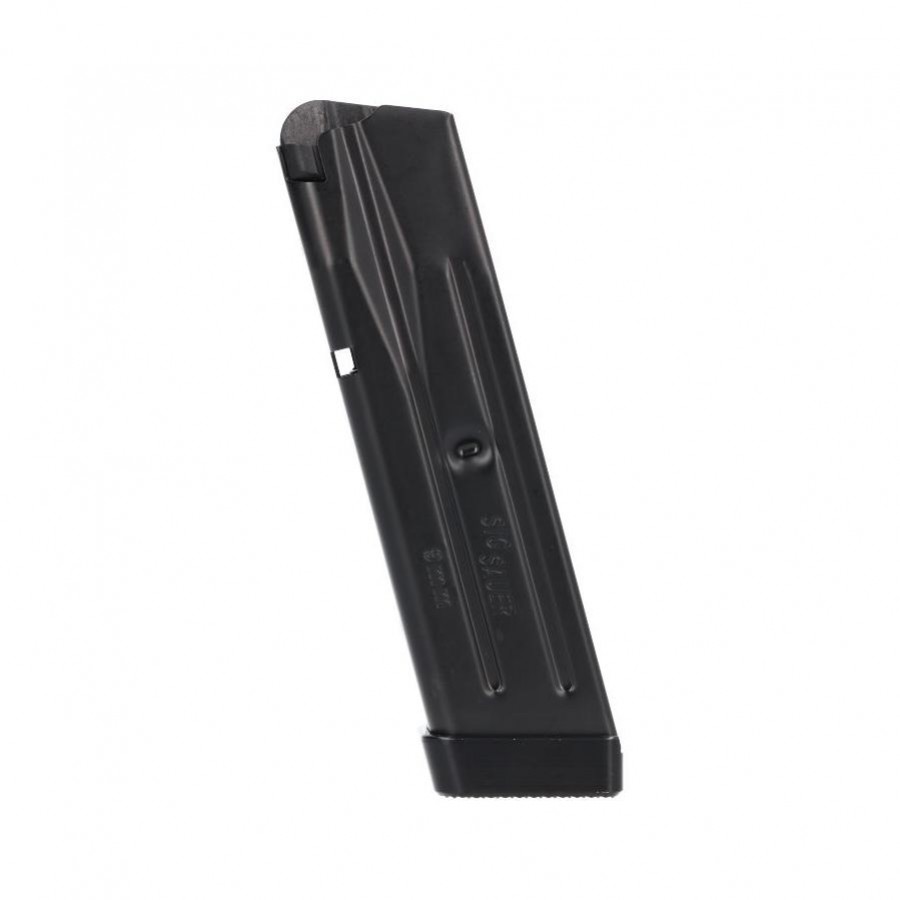 Sig Sauer P320 Full 9MM 10 Round Magazine, Aluminum Base Pad, Black