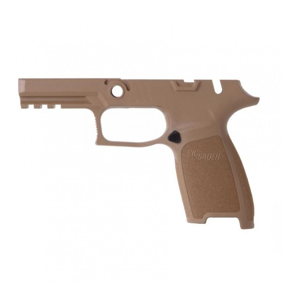 Sig Sauer P320 Carry Manual Safety Grip Module, Medium, Coyote