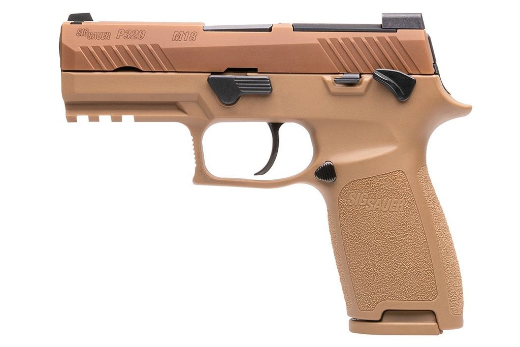 Sig Sauer P320 M18 9MM 3.9" 10RD Manual Safety - California Compliant