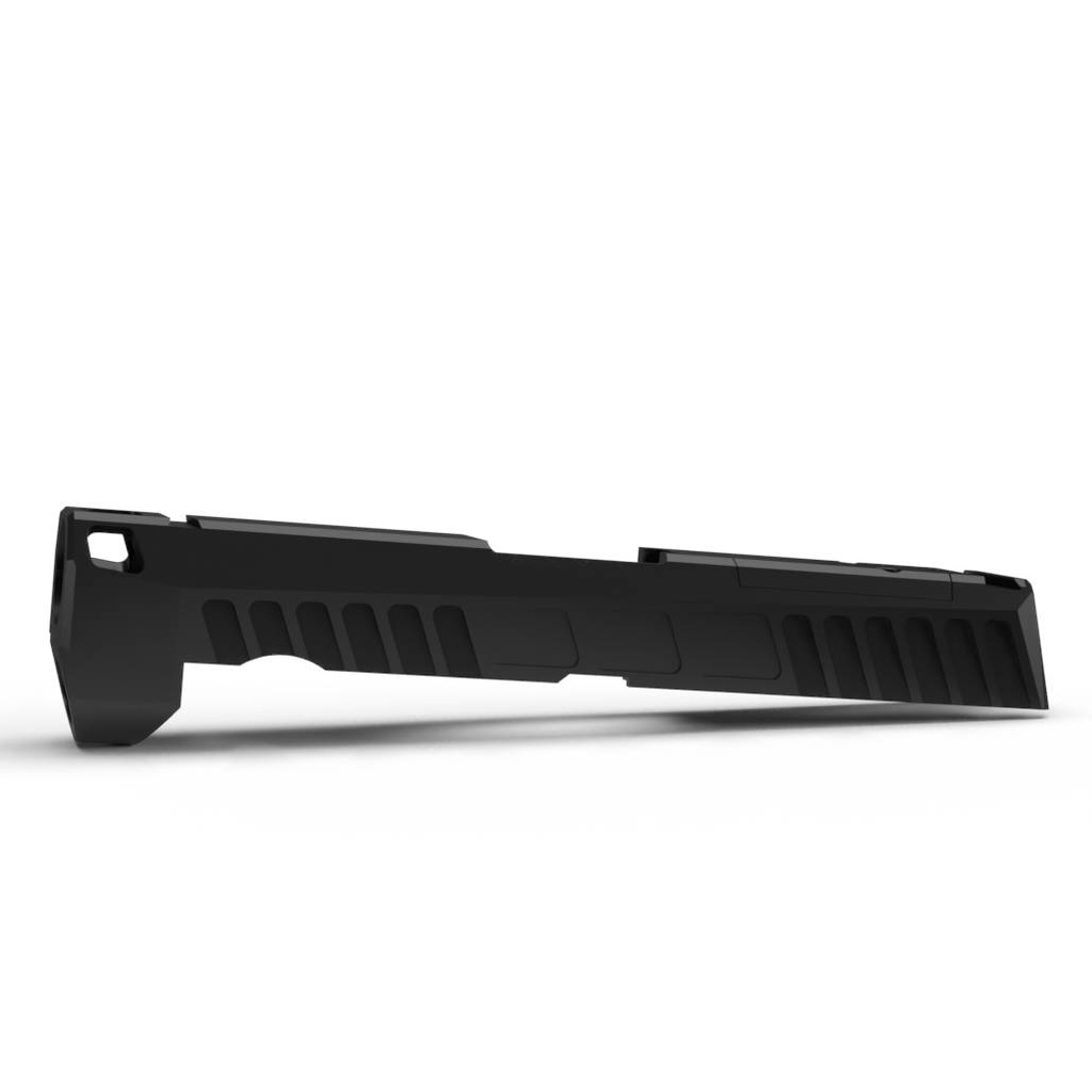 Shalo Tek P320C IC EDC RMSc - Black Nitride Slide