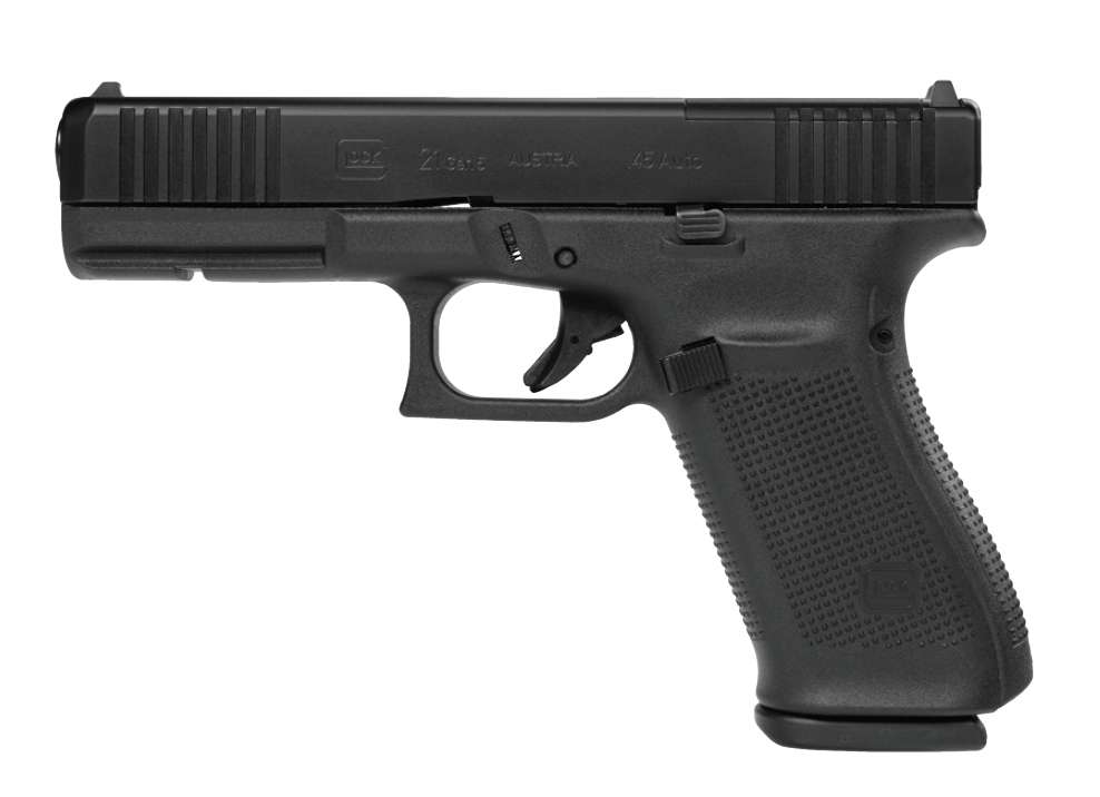 Glock 21 Gen5 MOS 45ACP 4.61" 10Rds 3 Mags RMR Optic Ready nDLC Black