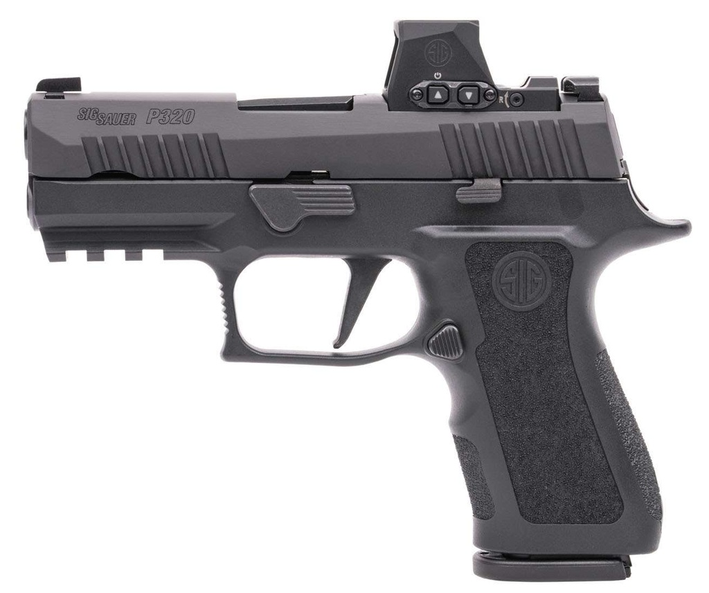 Sig Sauer P320 X-Compact Striker-Fired 9MM, 3.6" Polymer 15Rds Nitron Black