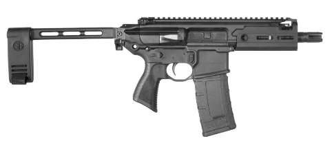 Sig Sauer MCX Rattler LT Pistol 5.56 7.75" PCB, Black