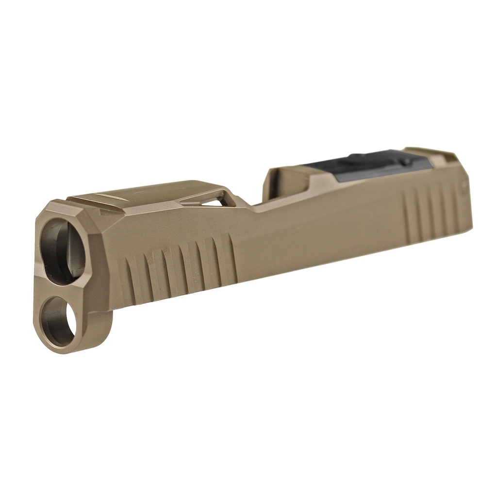 Lone Wolf Dawn Sig P365 Stripped Slide Holosun 507K Footprint, Matte FDE