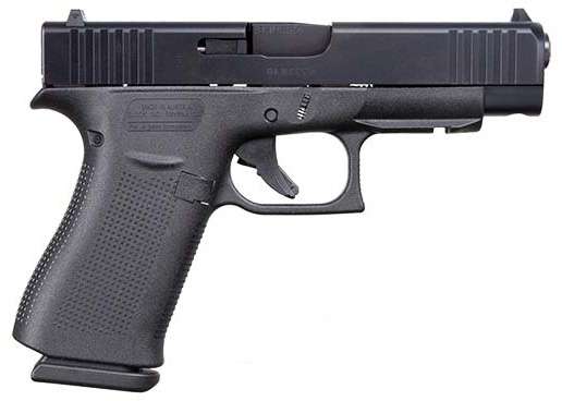 Glock 48 9MM 4.17" 10Rds 2 Mags Front Rail Black