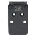 C&H Precision Adapter Plate Glock MOS to RMR/SRO/Holosun, Anodized, Black