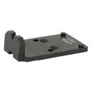 C&H Precision Adapter Plate Walther PPQ (Q4/Q5) to RMR/SRO/Holosun, Black