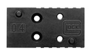 Glock MOS Gen 5 Plate Size 04  9mm/40SW Black