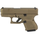 Glock 27 Gen5 40SW 3.43" 9Rds 3 Mags Cerakote Burnt Bronze