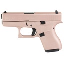 Glock 42 380 ACP 3.25" 6Rds 2 Mags Cerakote Rose Gold