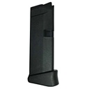 Glock 42 Magazine 380ACP 6Rds Grip Extension Detachable Black