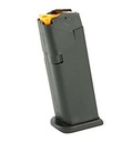 Glock 19 Gen5 Magazine 9MM 10Rds Detachable Orange Follower Black