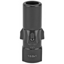 Rugged Suppressors 3 Lug Adapter, Obsidian Accessories, 13.5x1LH, Black