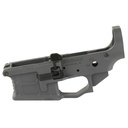 Radian Weapons Stripped Billet Lower 556 NATO Talon Ambi, Gray