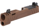 Sig Sauer P365X Spectre Integrated 3.1" 9MM XRAY3 Suppressor Sights Slide Assembly, Coyote