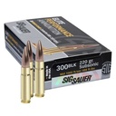 Sig Sauer E300A220 Elite Match Grade 300 Blackout 220 gr Open Tip Match (OTM) 20 Bx/ 25 Cs