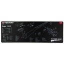 TekMat Ultra Premium Cleaning Mat Ruger 10-22 Parts 15" x 44" Black