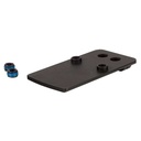 Trijicon RMRcc Mounting Plate Sig Sauer 938/Hellcat 1-Piece Matte Black