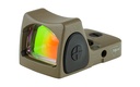 Trijicon RMR Type 2 Reflex Sight 6.5 MOA FDE