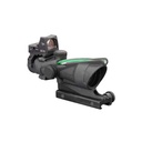 Trijicon ACOG 4X32mm Green Chevron .223 Reticle TA51 Mount 3.25 MOA RMR Type 2 Black