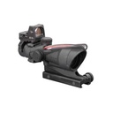 Trijicon ACOG 4x32mm Dual Illum Red Chevron 223 Ballistic Matte Black