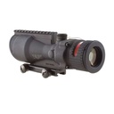 Trijicon ACOG Riflescope 6X48mm Red Horseshoe .308 Flattop TA75 Adapter Black