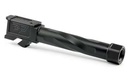 Zaffiri Precision Pistol Barrel, Threaded 1/2x28, 9MM, 4.49", For Glock 17 Gen 1-4, TiN 