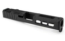 Zaffiri Precision ZPS.3, Optics Ready Stripped Slide, RMR Footprint,  For Glock 19 Gen 3, Black